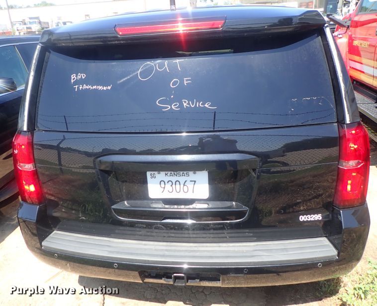 image for item DC1429 2016 Chevrolet Tahoe Police  SUV