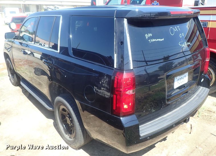 image for item DC1429 2016 Chevrolet Tahoe Police  SUV