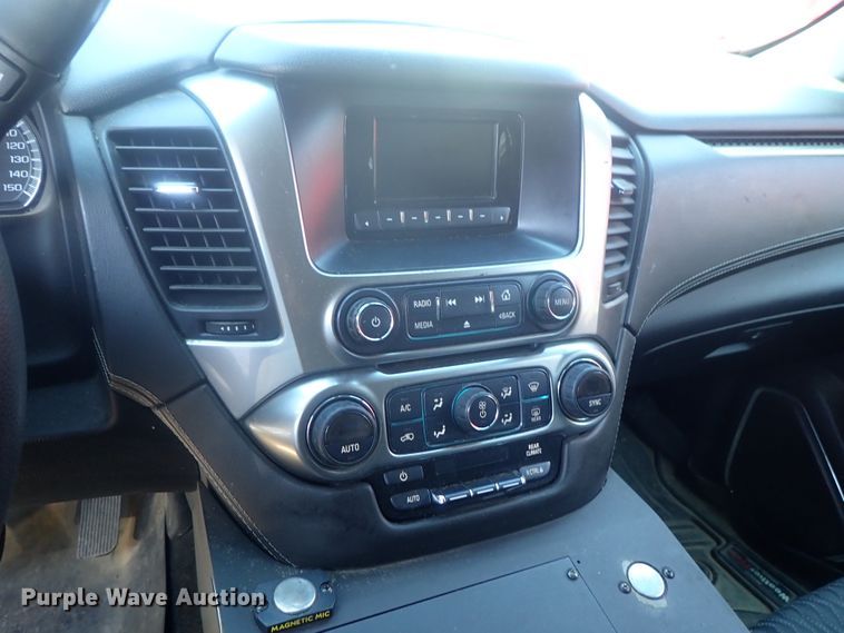 image for item DC1429 2016 Chevrolet Tahoe Police  SUV