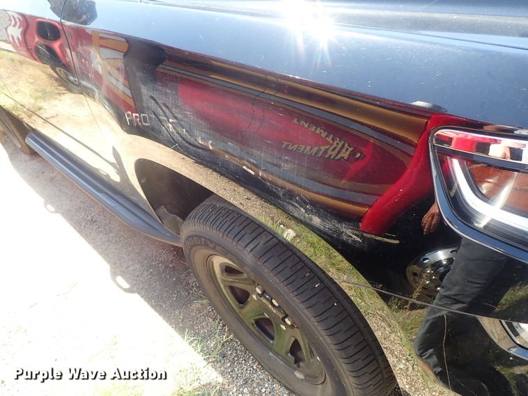 image for item DC1429 2016 Chevrolet Tahoe Police  SUV