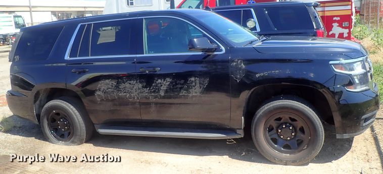 image for item DC1430 2017 Chevrolet Tahoe Police  SUV