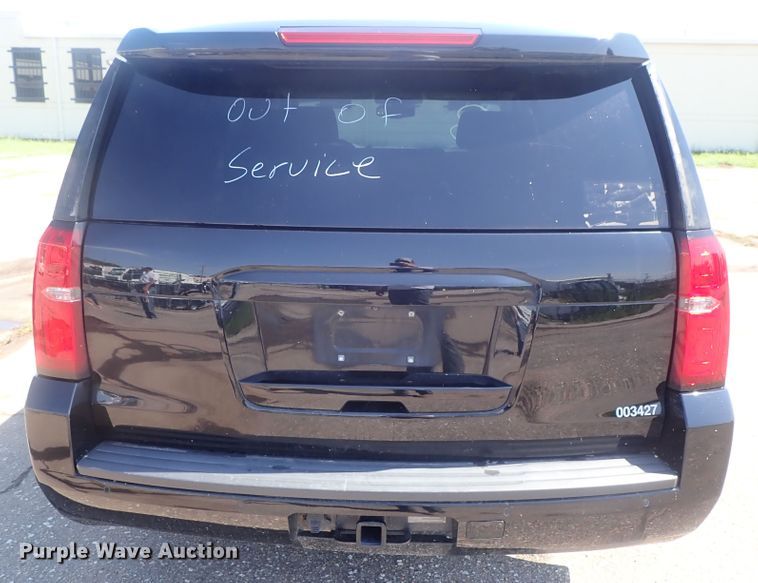 image for item DC1431 2017 Chevrolet Tahoe Police  SUV