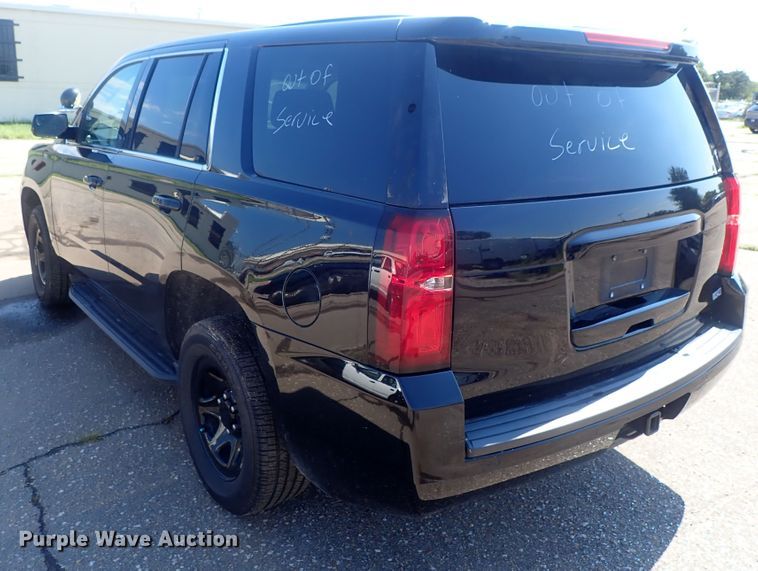 image for item DC1431 2017 Chevrolet Tahoe Police  SUV