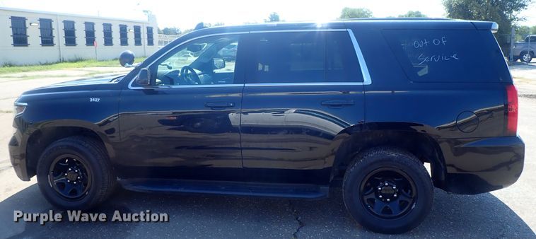 image for item DC1431 2017 Chevrolet Tahoe Police  SUV