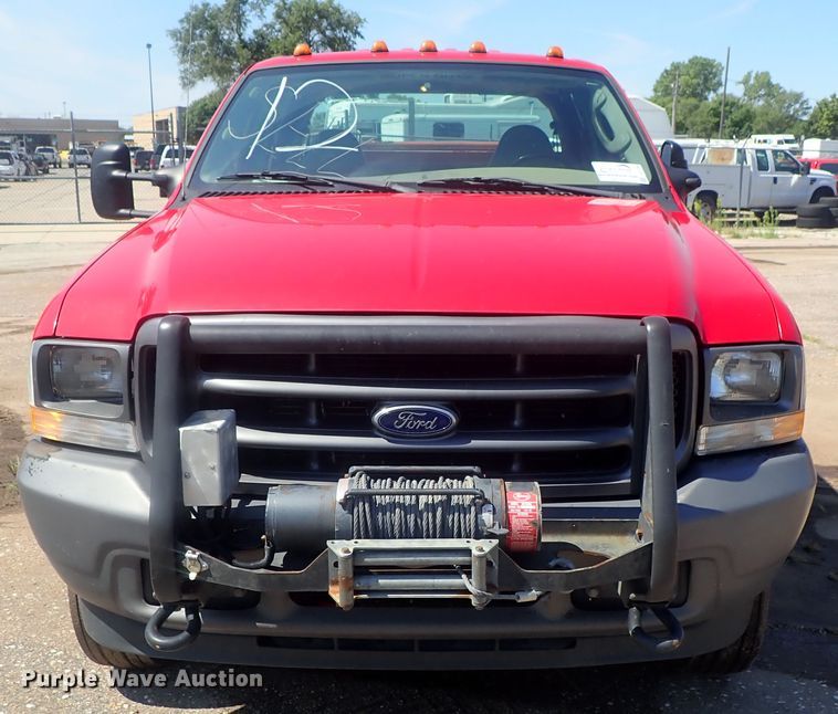 image for item DC1440 2004 Ford F550  Crew Cab utility truck