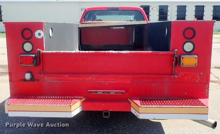 image for item DC1440 2004 Ford F550  Crew Cab utility truck