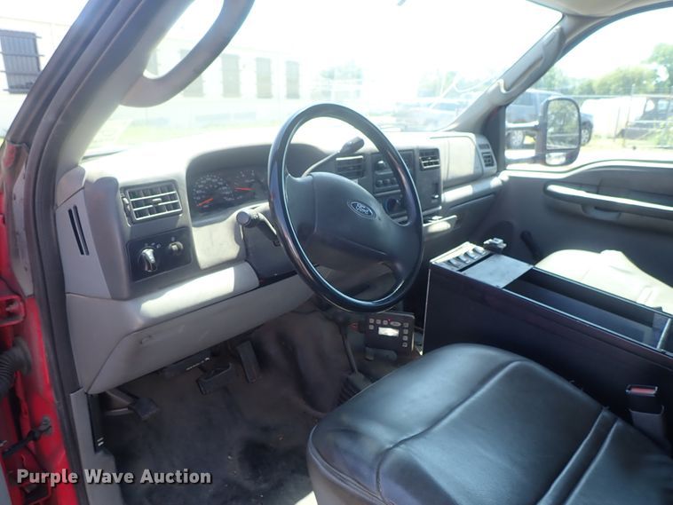 image for item DC1440 2004 Ford F550  Crew Cab utility truck
