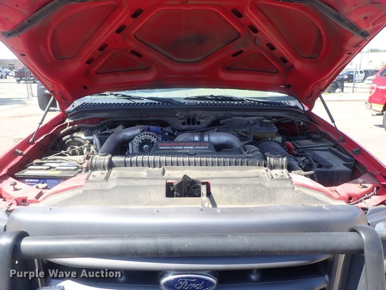 image for item DC1440 2004 Ford F550  Crew Cab utility truck