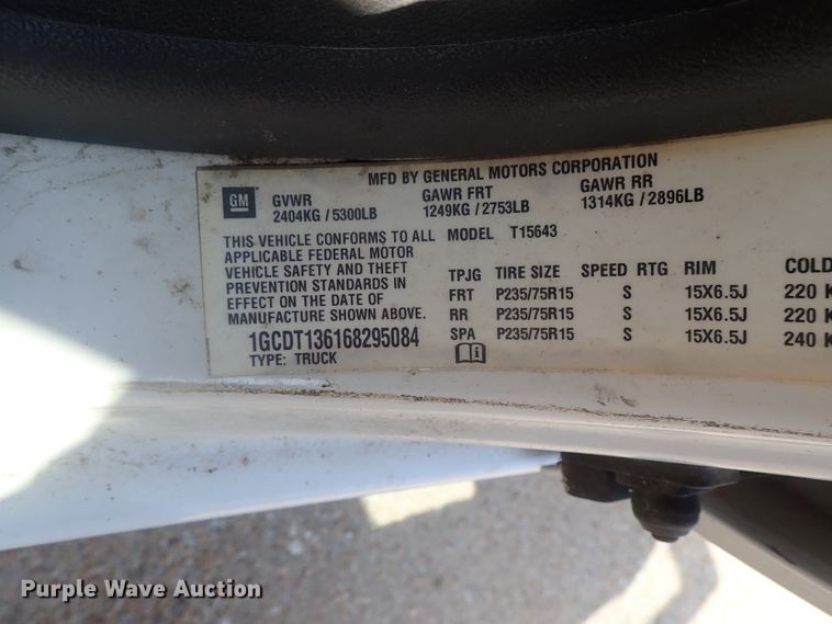 image for item DI4504 2006 Chevrolet Colorado  Crew Cab pickup truck