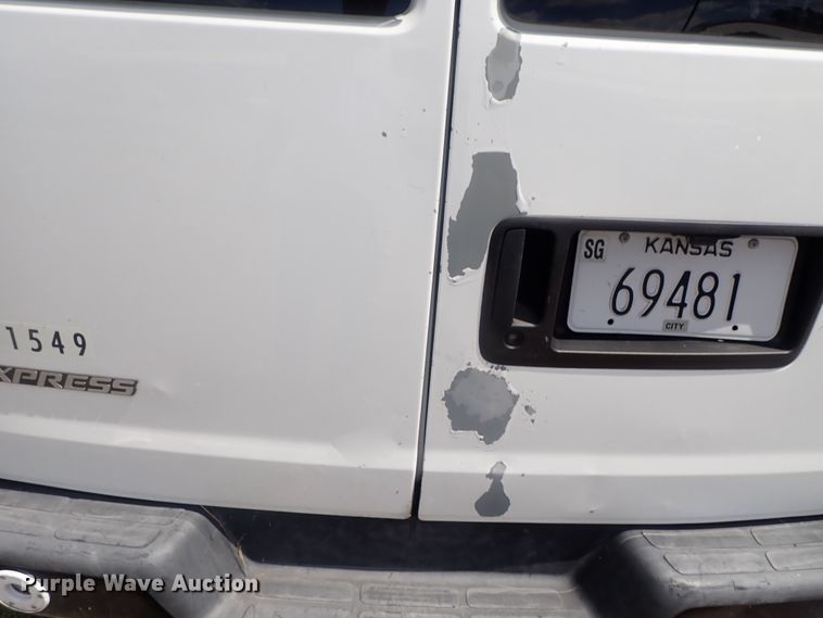 image for item DI4533 2007 Chevrolet Express 2500  van