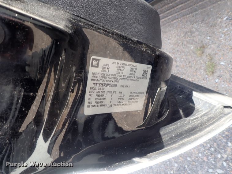 image for item DI4537 2013 Chevrolet Tahoe Police  SUV