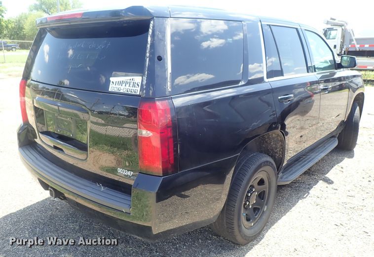 image for item DI4538 2016 Chevrolet Tahoe Police  SUV
