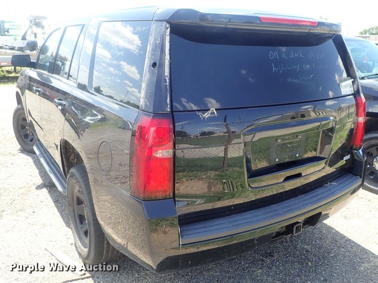 image for item DI4538 2016 Chevrolet Tahoe Police  SUV