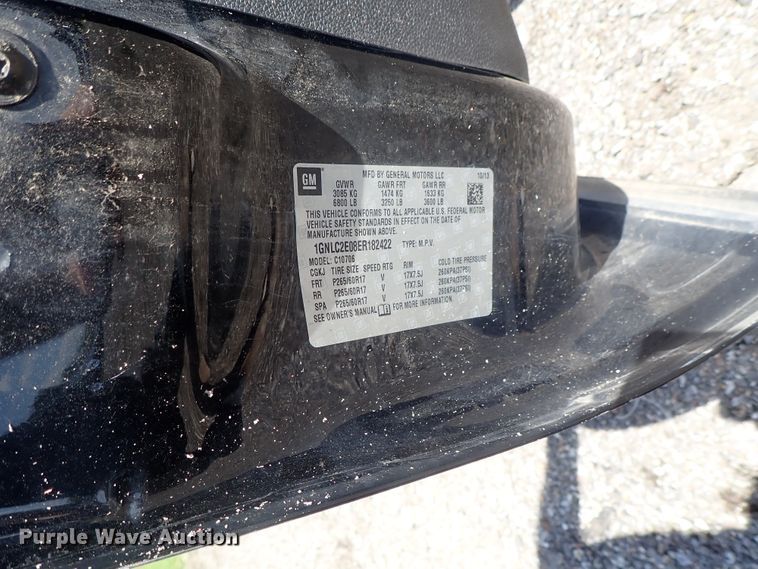 image for item DI4539 2014 Chevrolet Tahoe Police  SUV