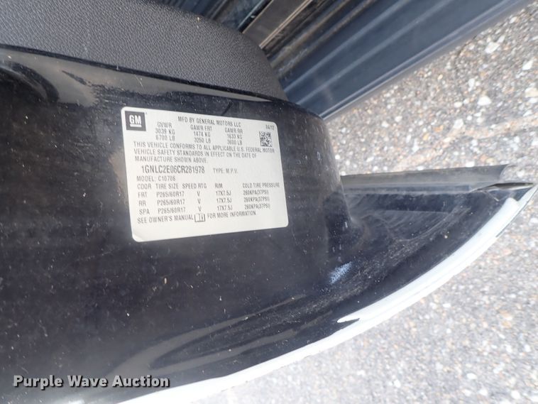 image for item DI4548 2012 Chevrolet Tahoe Police  SUV