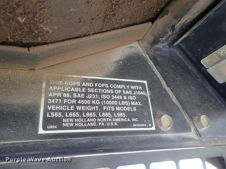 image for item DI4561 1999 New Holland LX665  skid steer loader