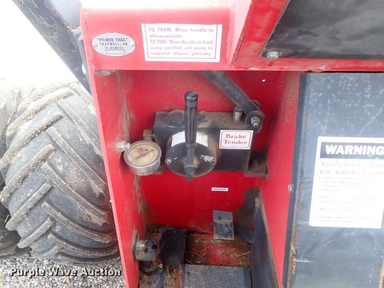 image for item DI4564 1999 Power Trac PT-1850 slope mower