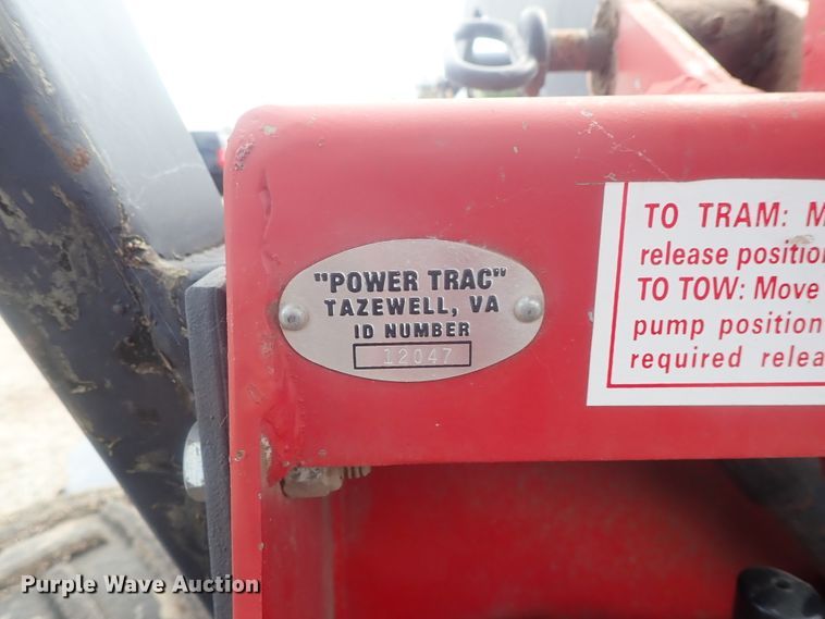 image for item DI4564 1999 Power Trac PT-1850 slope mower