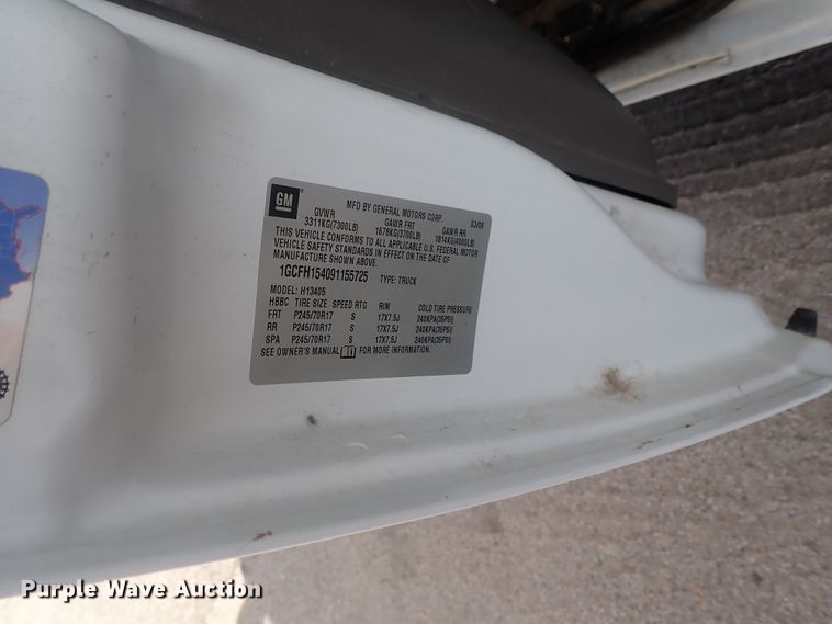 image for item DI4566 2009 Chevrolet Express 1500  van