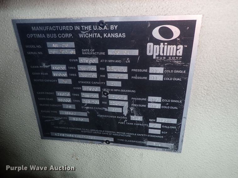 image for item DI4584 2004 Optima AH-28  trolley