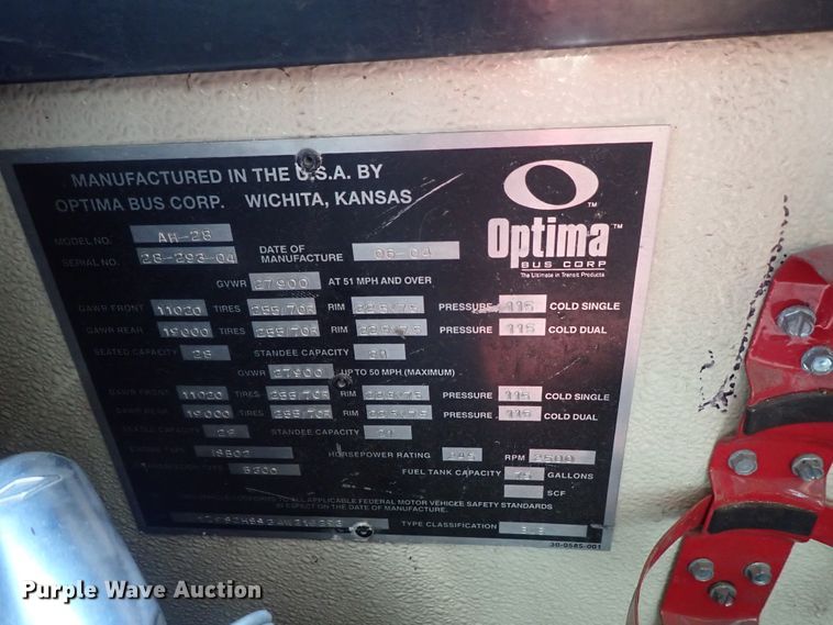 image for item DI4588 2004 Optima AH-28  trolley