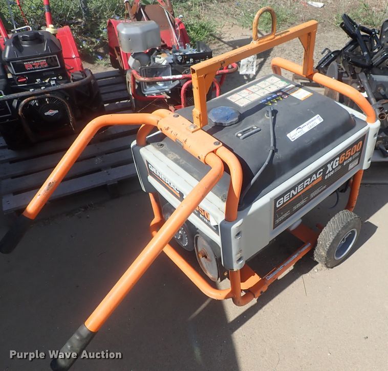 image for item GA9572 Generac XG6500 generator