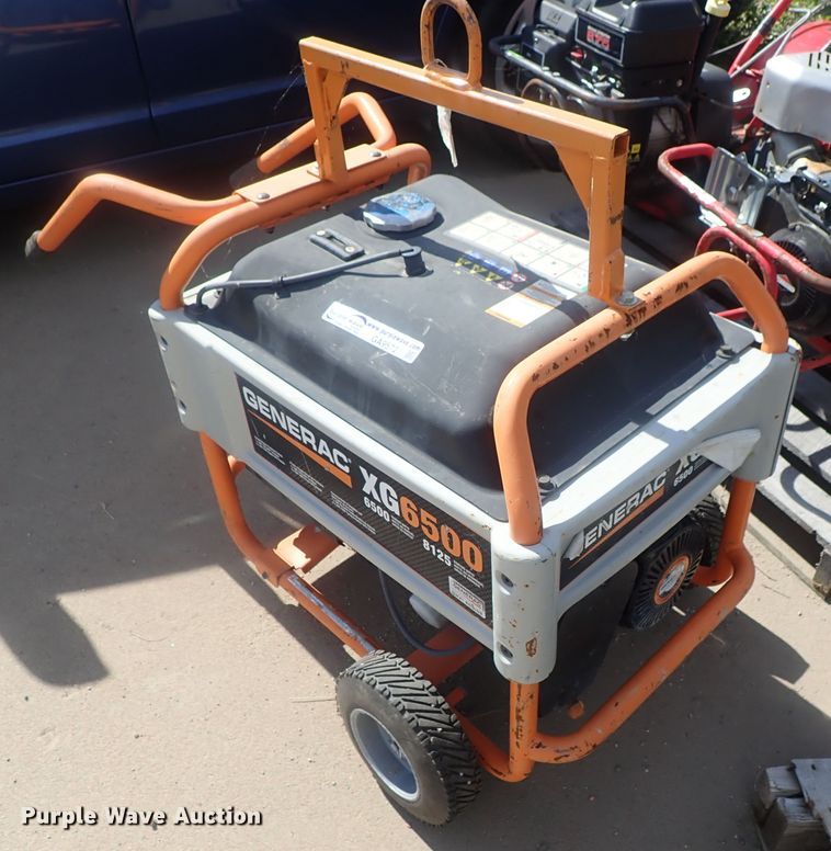 image for item GA9572 Generac XG6500 generator