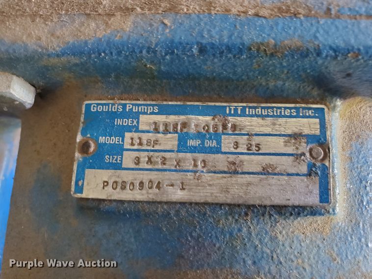 image for item DF5604 Gould 118F pump