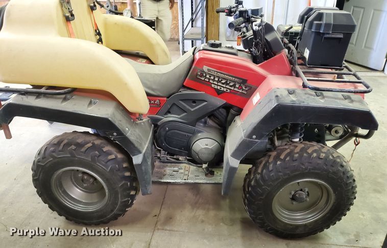 image for item DF5614 2001 Yamaha Grizzly 600  ATV