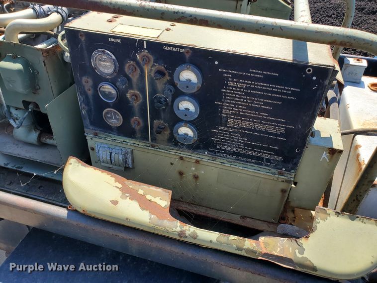 image for item DF5617 1968 U.S. Army SF-10.0MD  generator