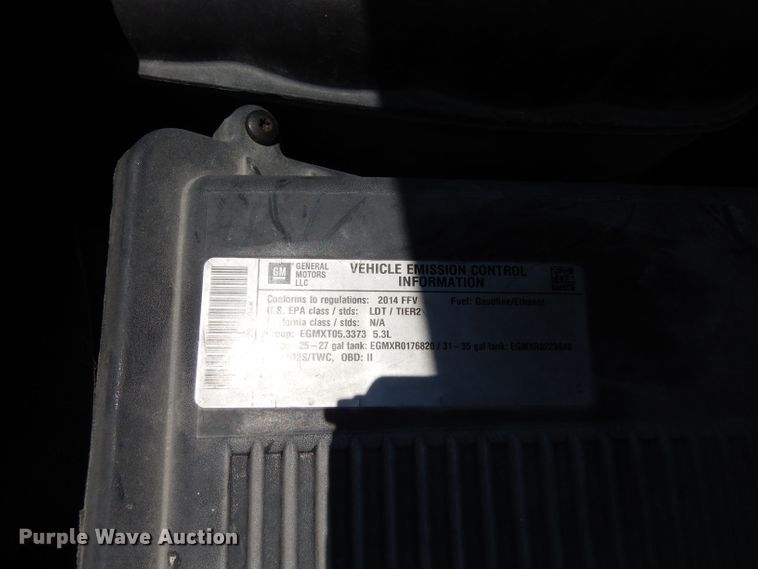 image for item DG6890 2014 Chevrolet Tahoe Police  SUV