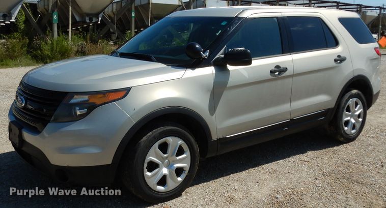 image for item DG6952 2015 Ford Explorer Police Interceptor  SUV