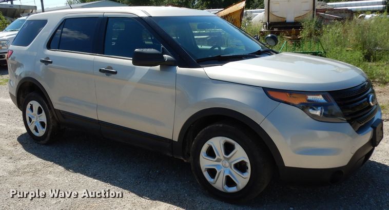 image for item DG6952 2015 Ford Explorer Police Interceptor  SUV