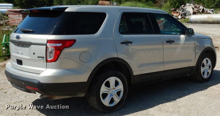 image for item DG6952 2015 Ford Explorer Police Interceptor  SUV