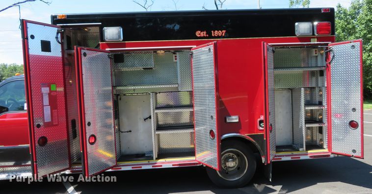image for item DH1128 2008 Ford F450 Super Duty XLT  ambulance