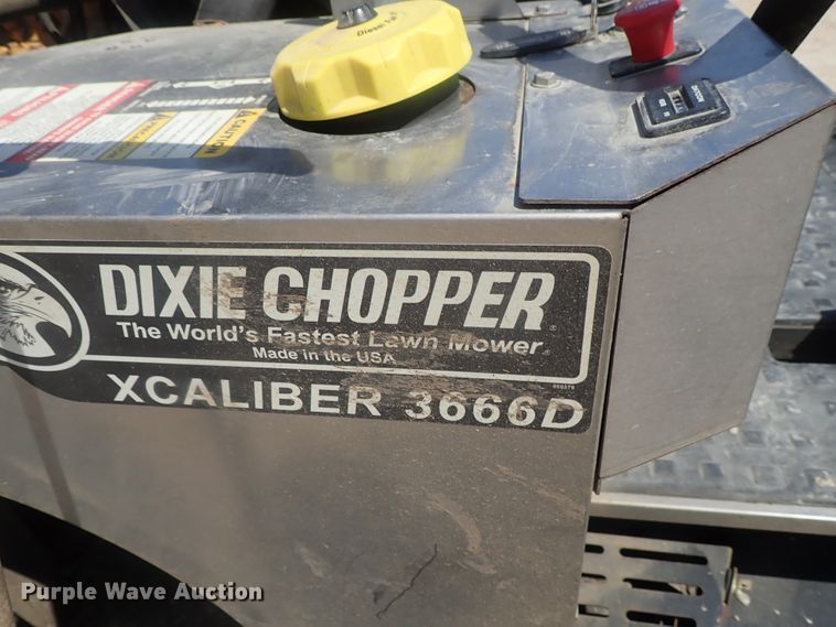 image for item DI4623 Dixie Chopper XCaliber 3666D ZTR lawn mower