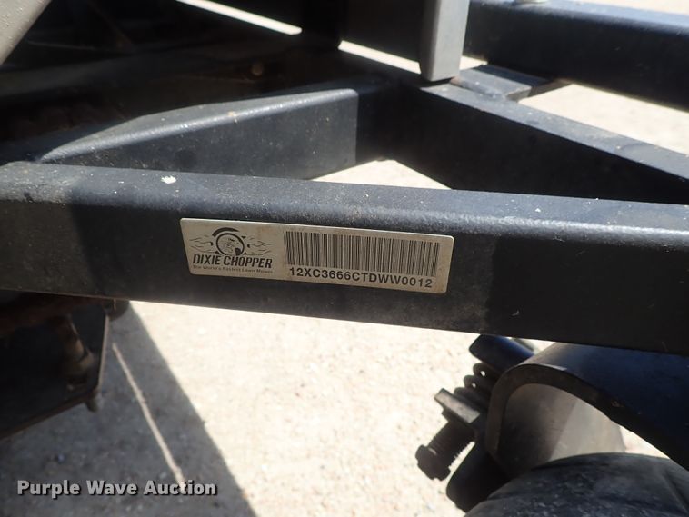 image for item DI4623 Dixie Chopper XCaliber 3666D ZTR lawn mower