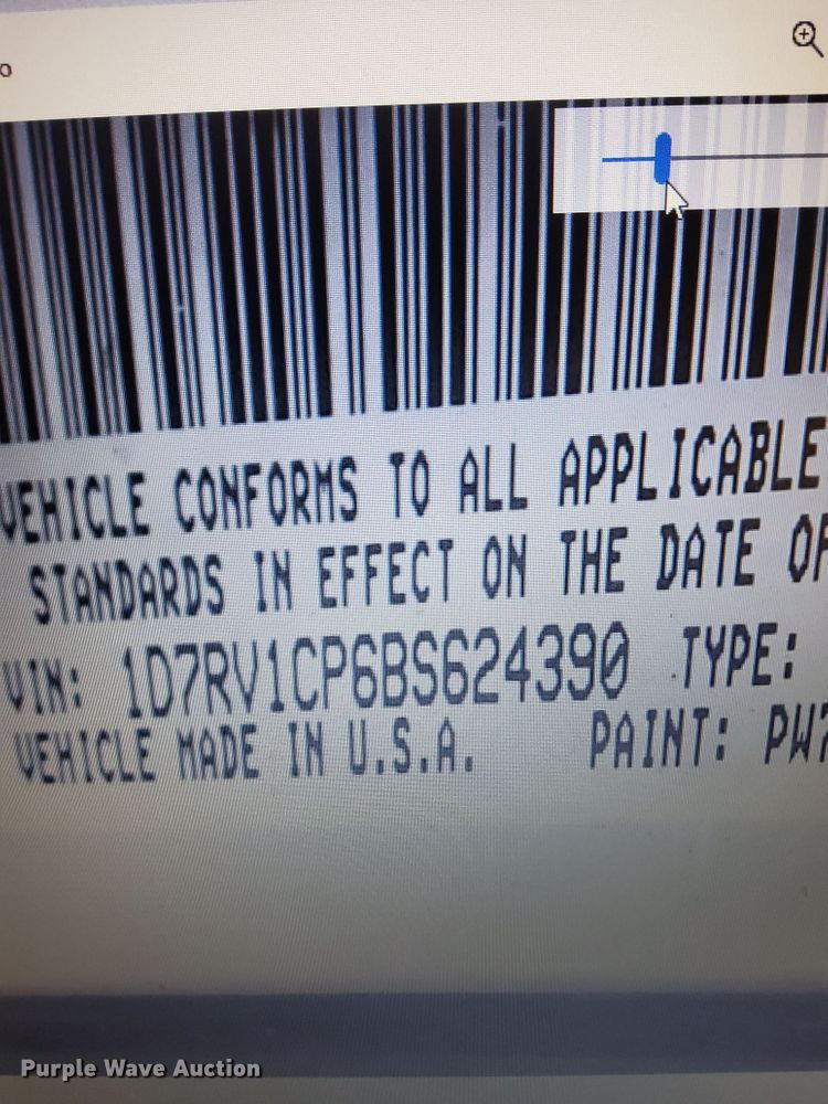 image for item DI4682 2011 Dodge Ram 1500  Crew Cab pickup truck