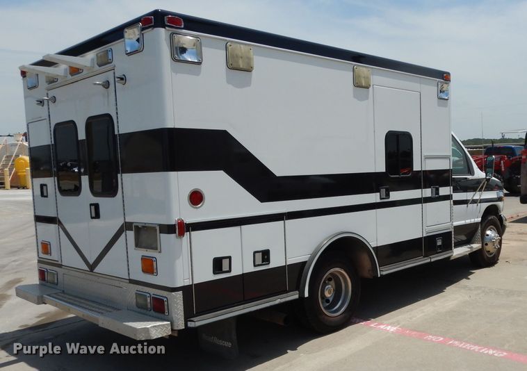 image for item DI5254 1995 Ford Econoline E350  ambulance