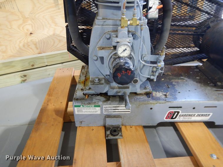 image for item DI7578 Gardner Denver CBBPLA PL Series 3  air compressor