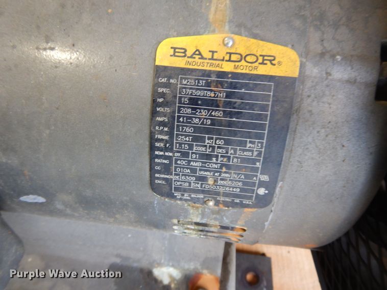 image for item DI7578 Gardner Denver CBBPLA PL Series 3  air compressor