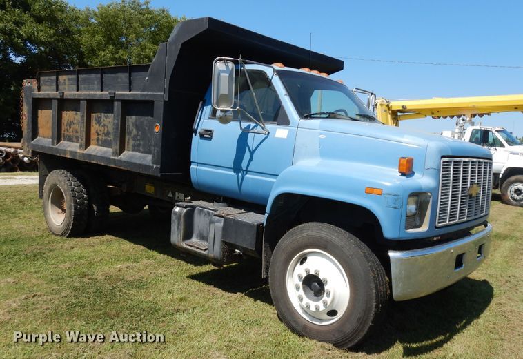 image for item DI7584 1991 Chevrolet Kodiak C7500  dump truck