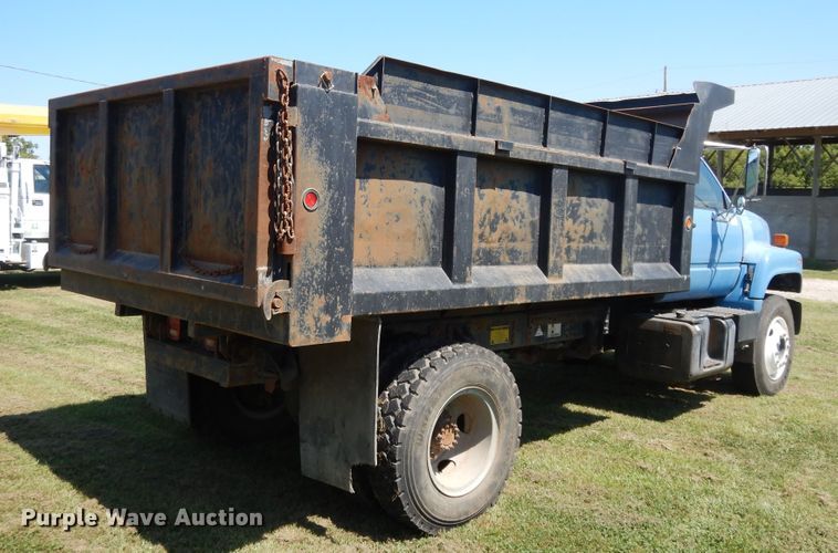image for item DI7584 1991 Chevrolet Kodiak C7500  dump truck