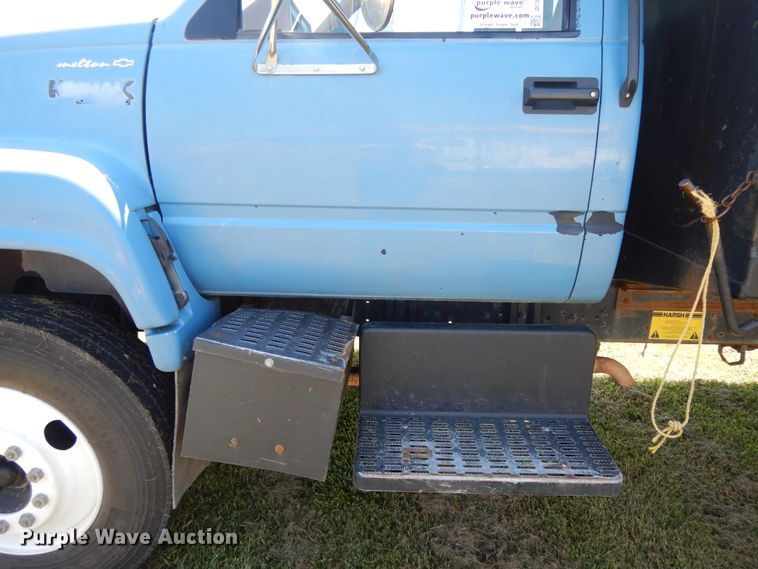 image for item DI7584 1991 Chevrolet Kodiak C7500  dump truck