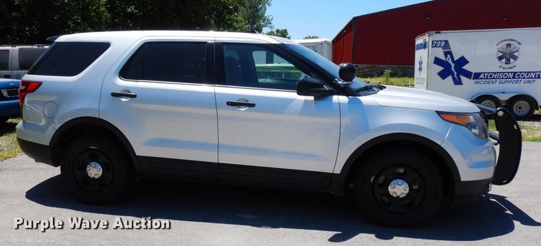 image for item DJ4280 2014 Ford Explorer Police  SUV