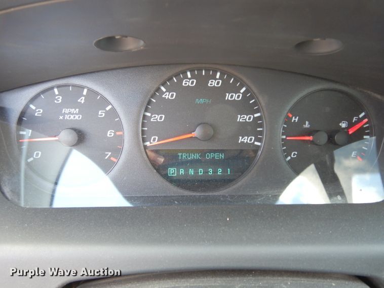 image for item DJ4366 2010 Chevrolet Impala Police Cruiser