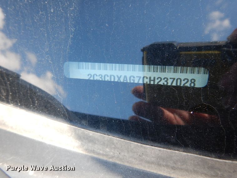 image for item DJ4367 2012 Dodge Charger Police