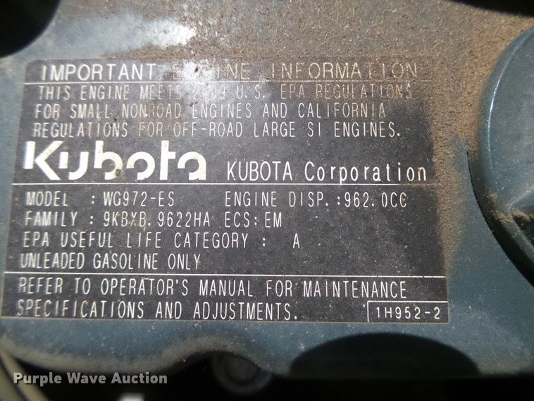 image for item EL9231 Grasshopper 729T6 ZTR lawn mower