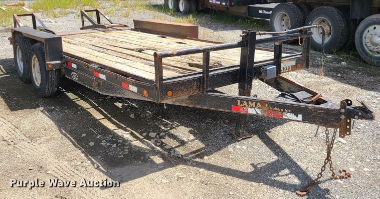 image for item EL9993 2011 Lamar utility trailer