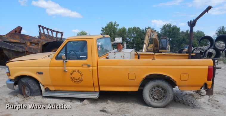 image for item FK9296 1992 Ford F150  pickup truck